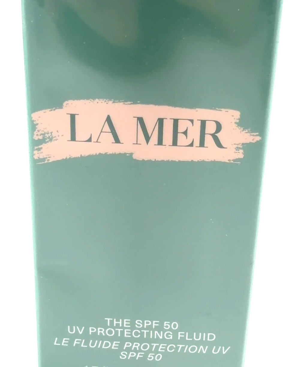 La Mer The SPF 50 UV Protecting Fluid, size 50ml — label