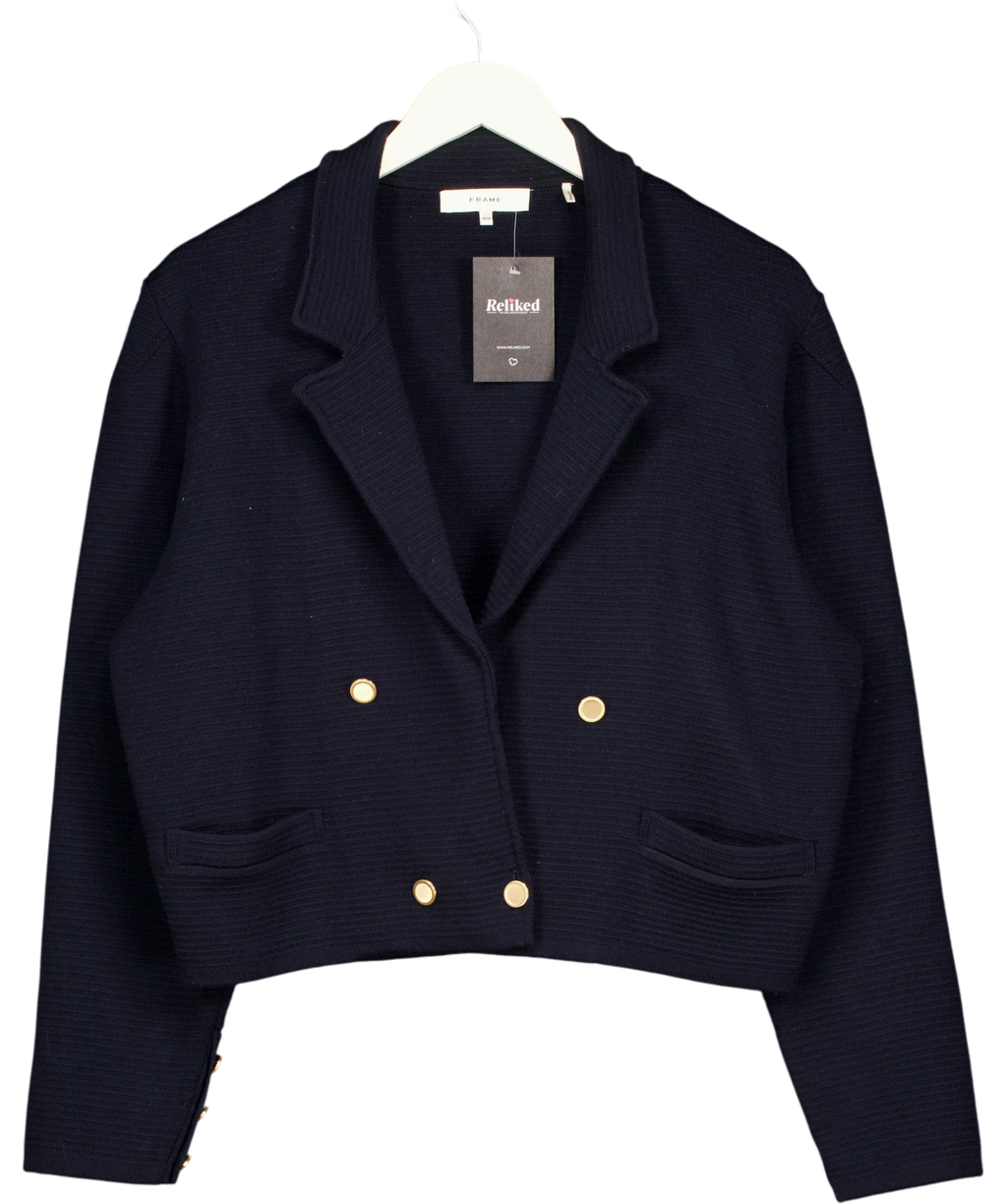 FRAME navy Colour, size UK M — front