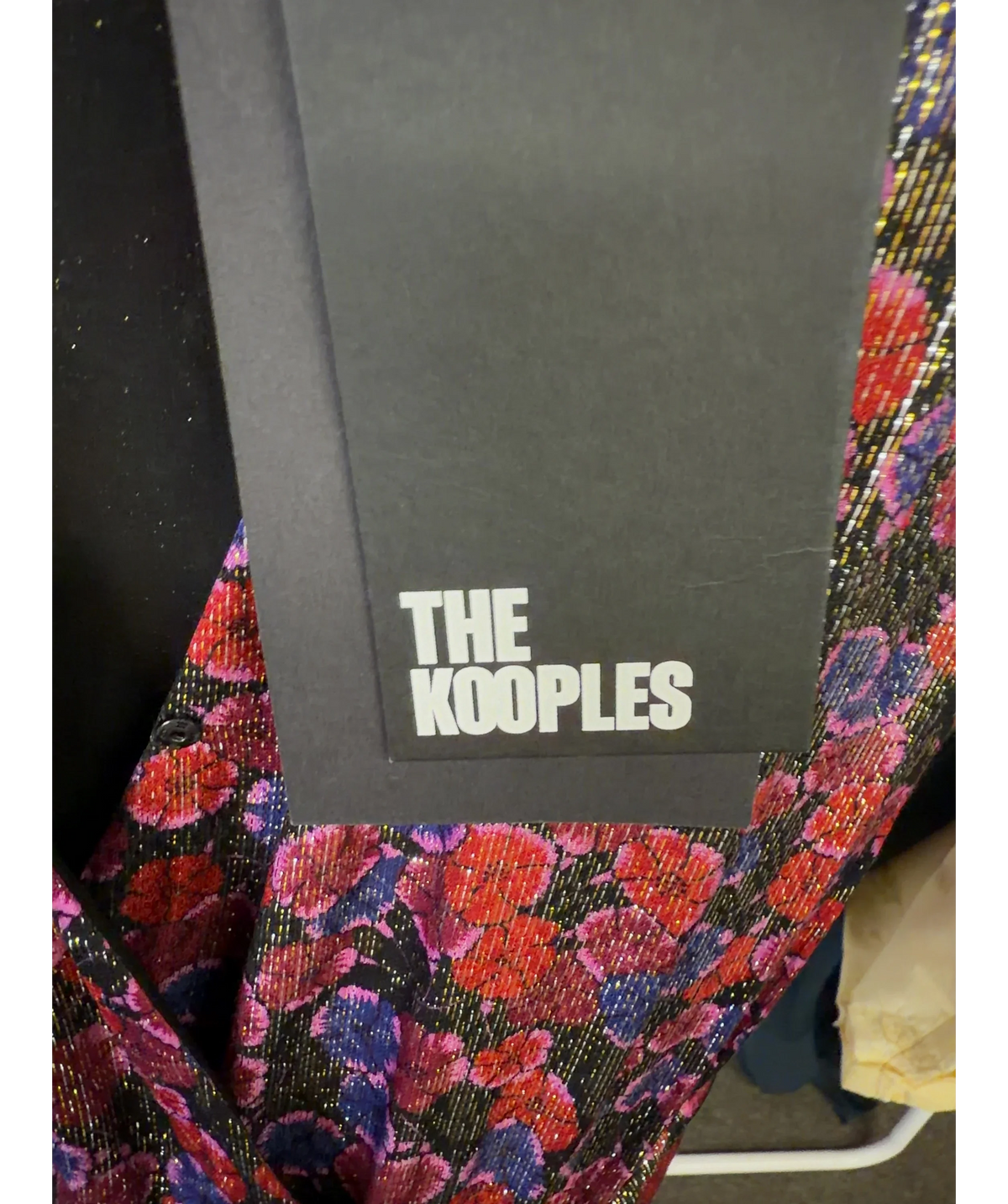The Kooples Multicoloured Confetti Party Dress, size UK 12 — detail