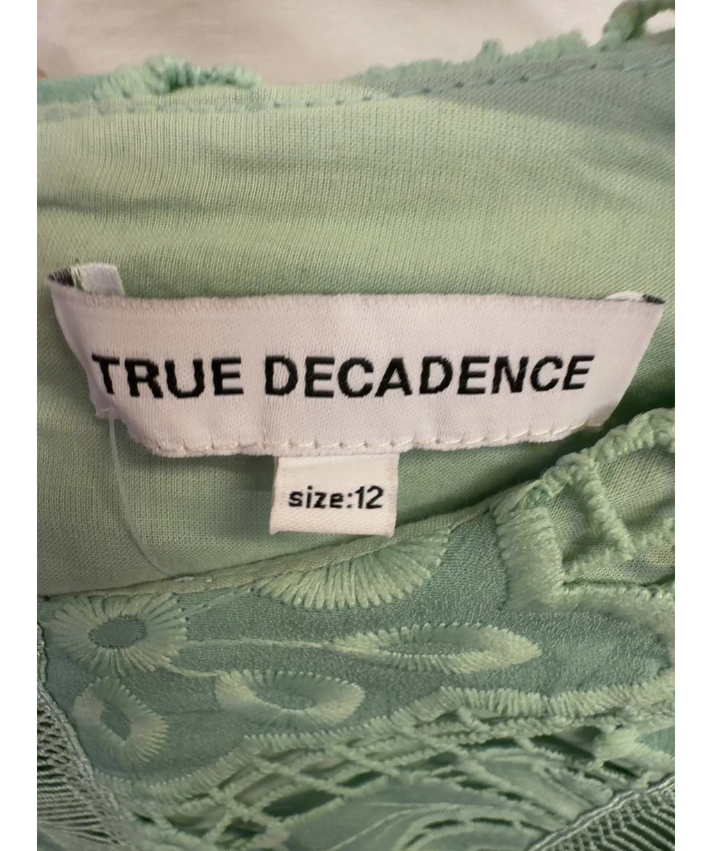 True Decadence Green Colour, size UK 12 — detail