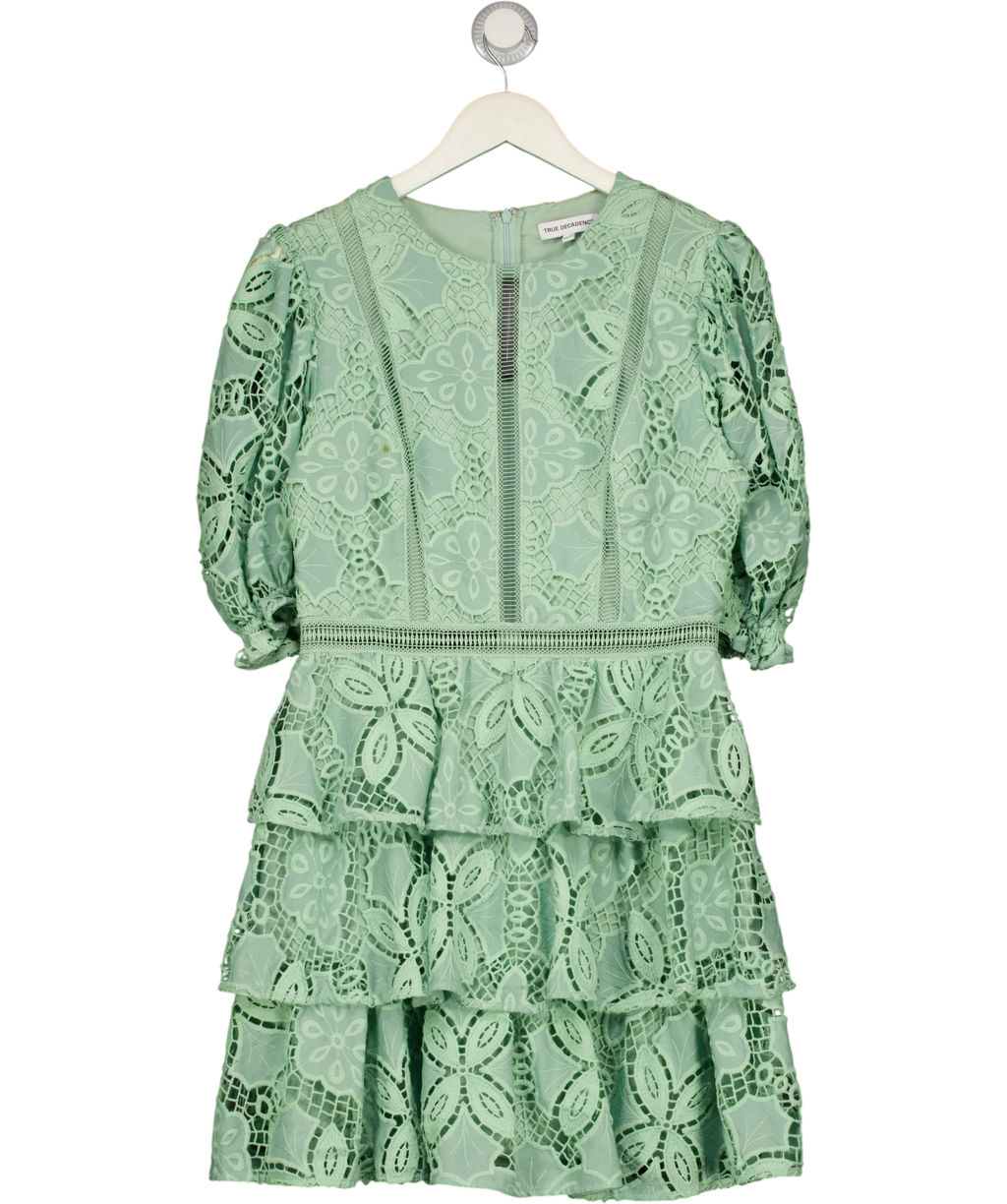 True Decadence Green Colour, size UK 12 — front
