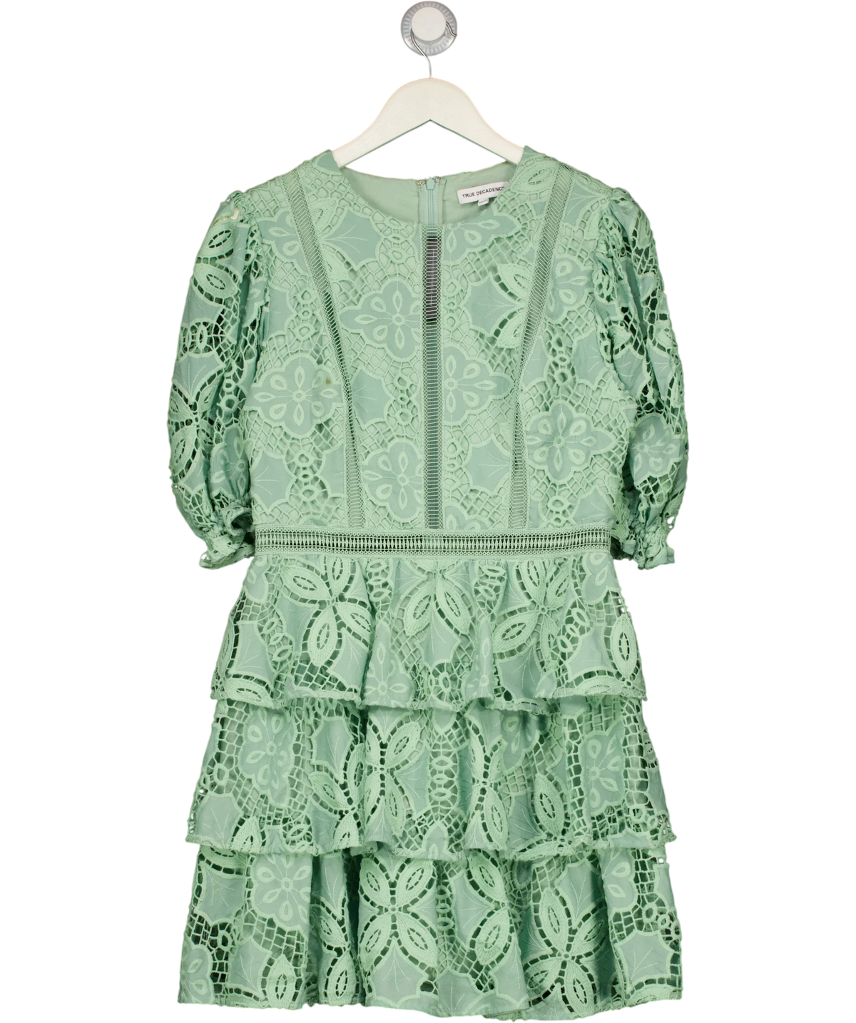 True Decadence Green Colour, size UK 12 — front