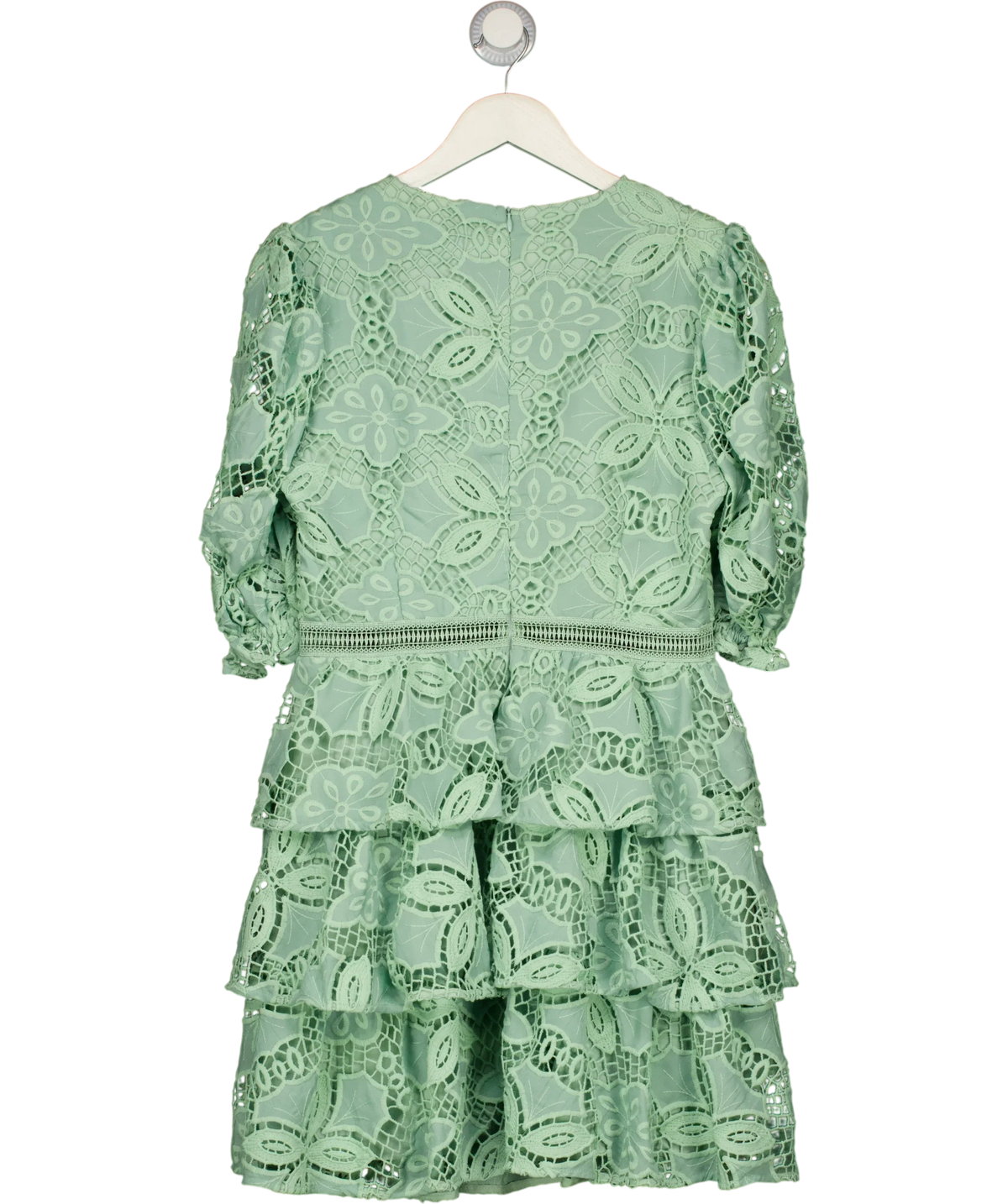 True Decadence Green Colour, size UK 12 — back