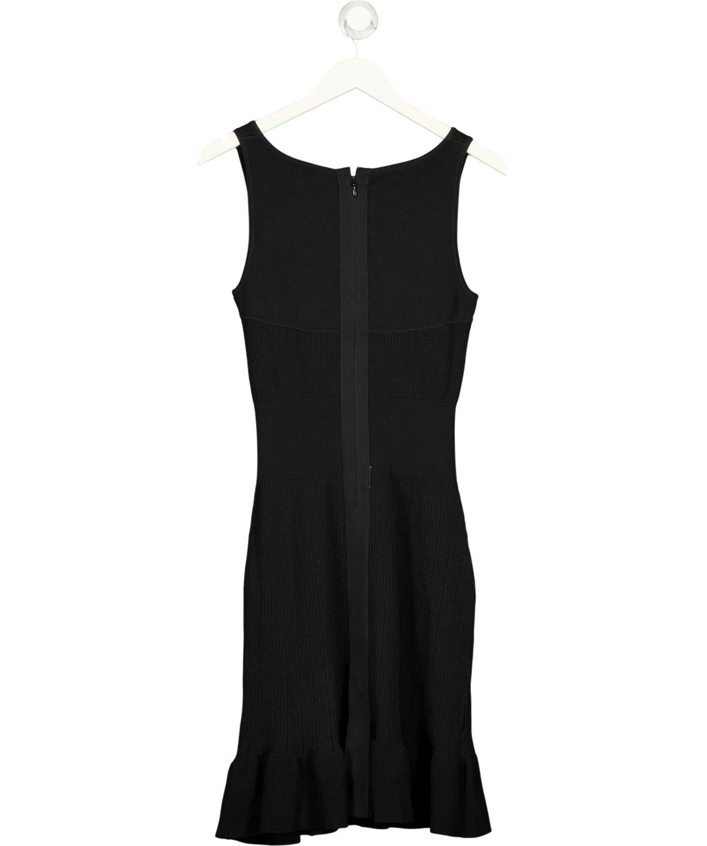 Herve Leger Black The Maggie Dress, size UK M — back