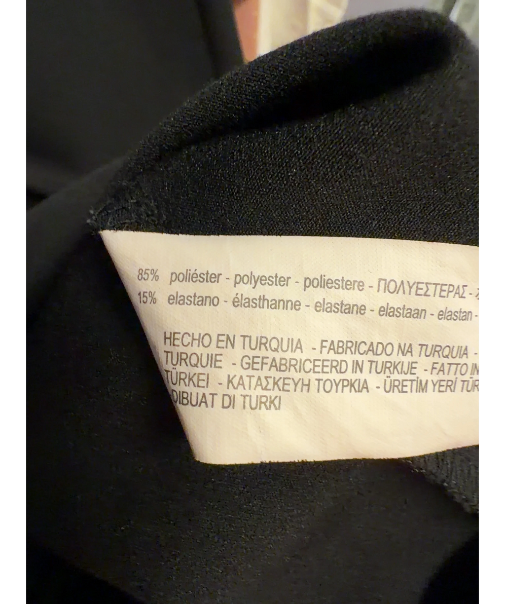 ZARA Black Colour, size UK M — label
