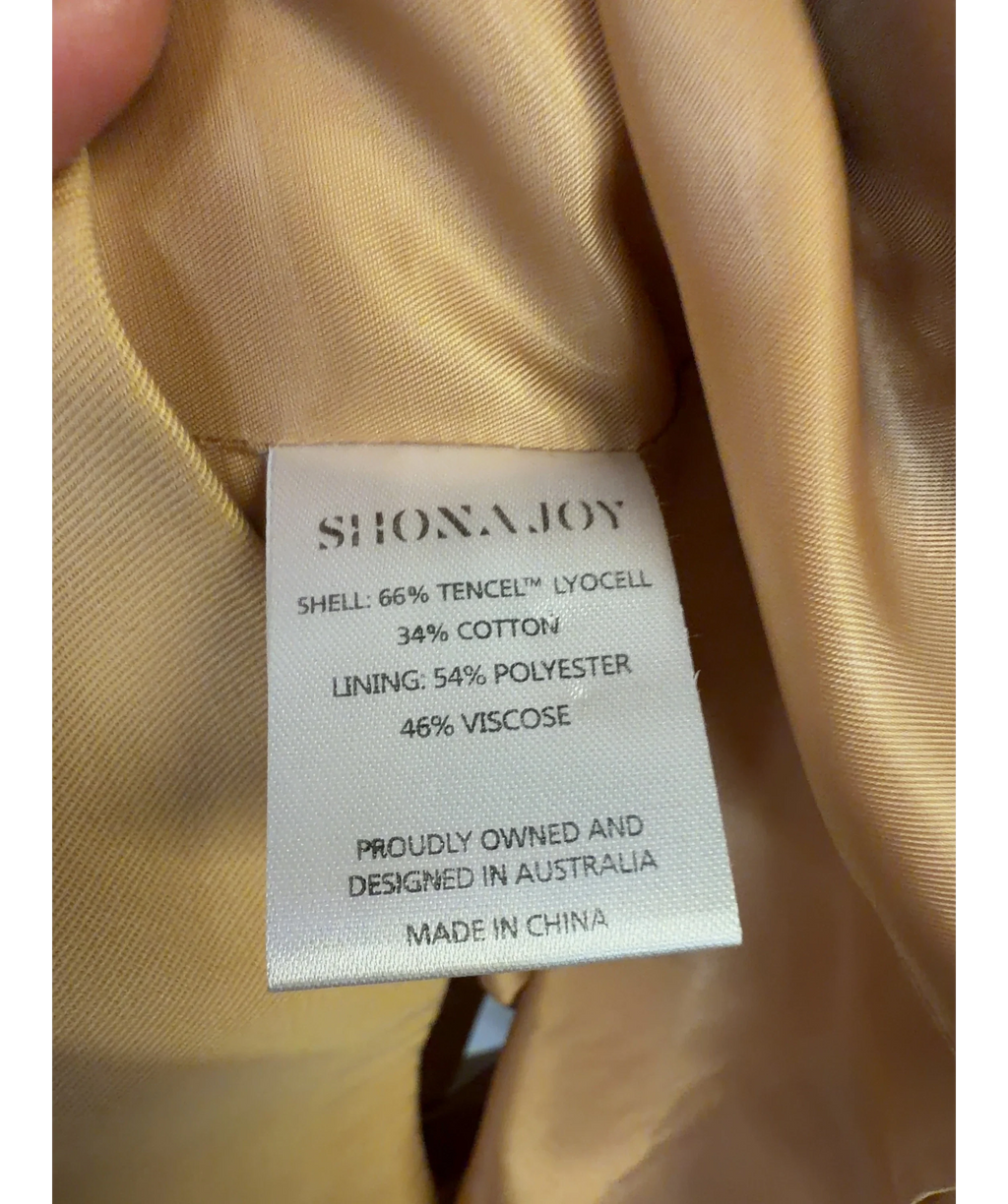 Shona Joy Beige Colour, size UK 12 — label