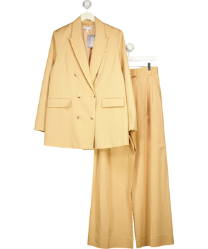 Shona Joy Oliviera Double-Breasted Blazer &  Matching Wide-Leg Trousers UK 12