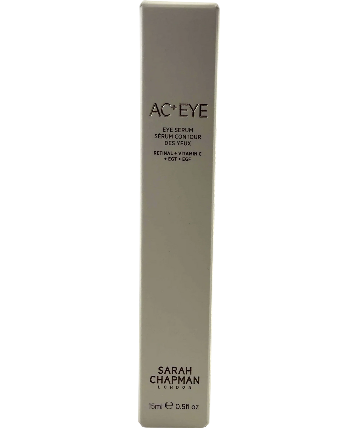 Sarah Chapman AC+ EYE, size 15ml — front