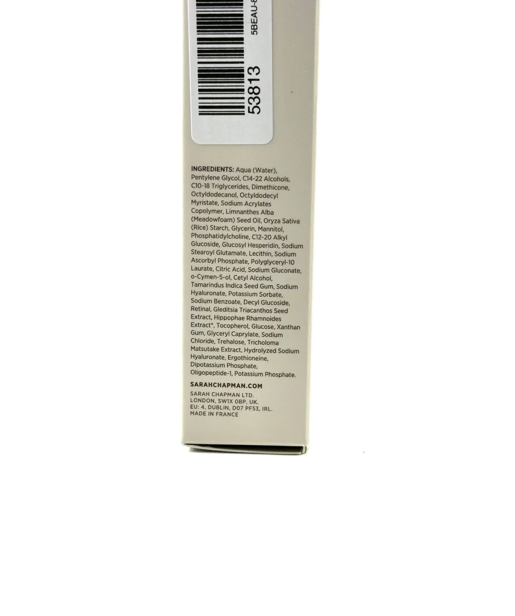 Sarah Chapman AC+ EYE, size 15ml — fabric detail