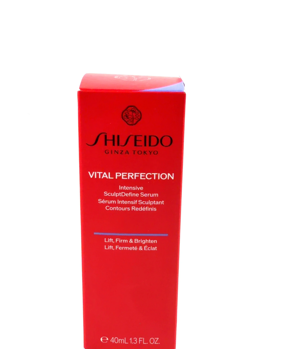 Shiseido Vital Perfection Intensive SculptDefine Serum, size 40ml — label
