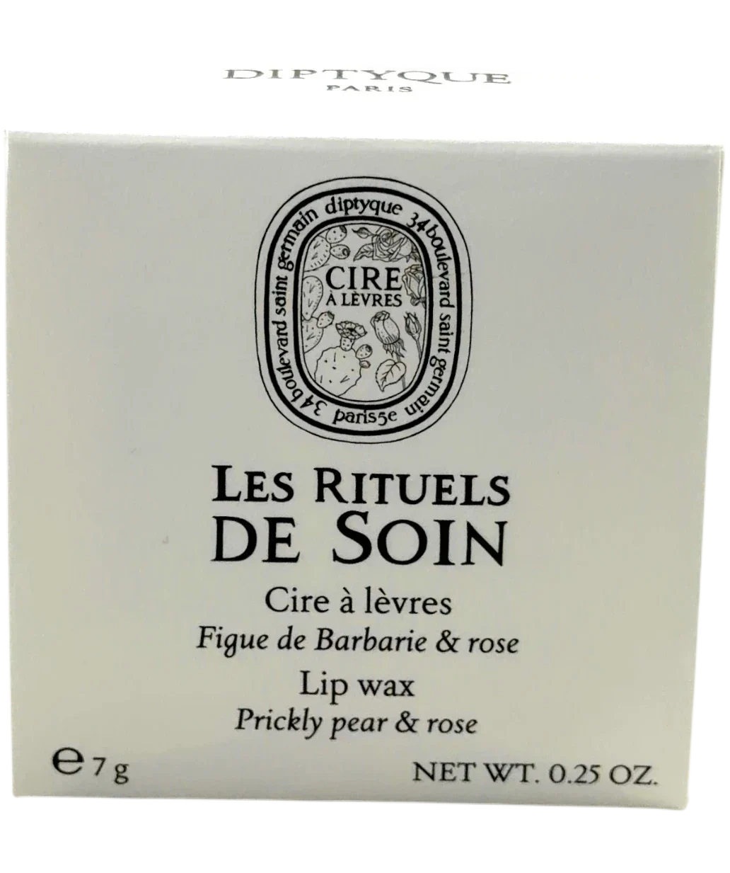 Diptyque Cire a levres Figue de Barbarie & rose, size 7g — front
