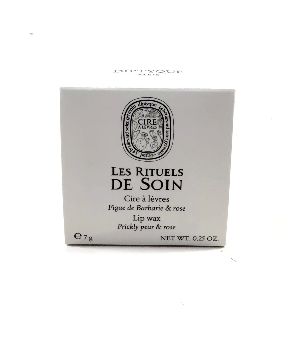 Diptyque Cire a levres Figue de Barbarie & rose, size 7g — care label