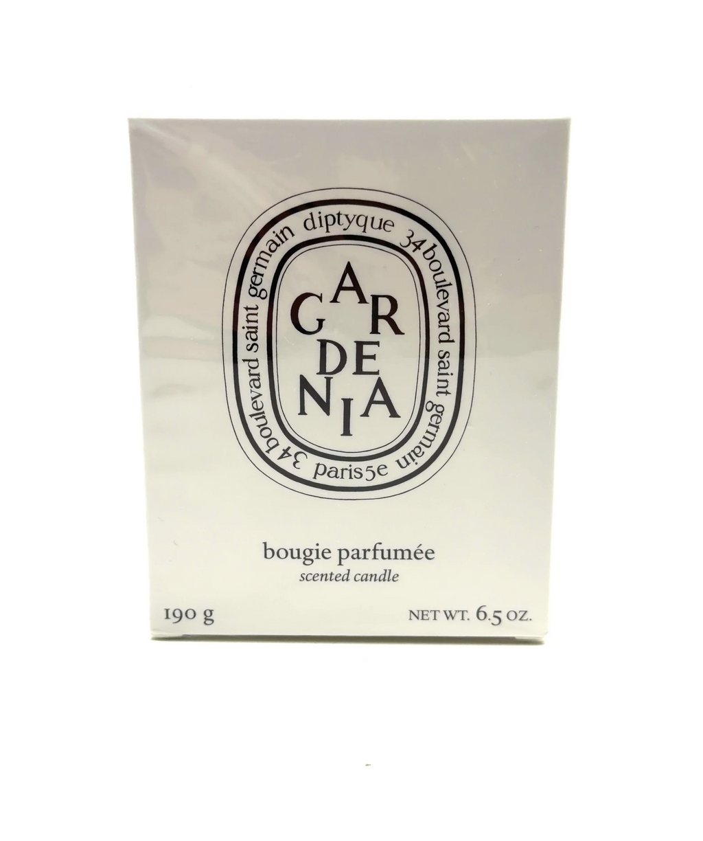Diptyque Gardenia Classic Scented Candle, size 190g — care label