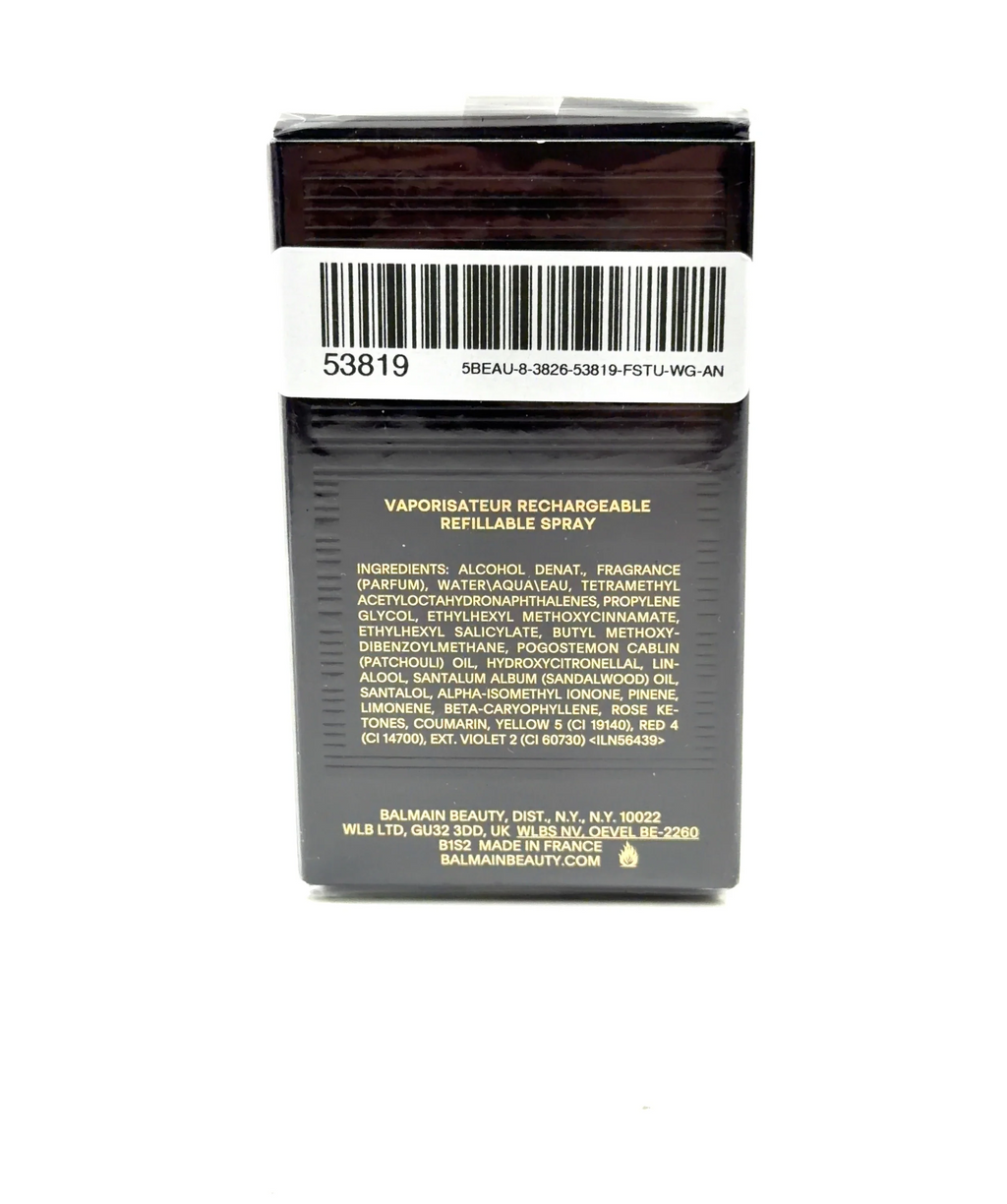 Balmain DESTIN DE BALMAIN, size 50ml — fabric detail