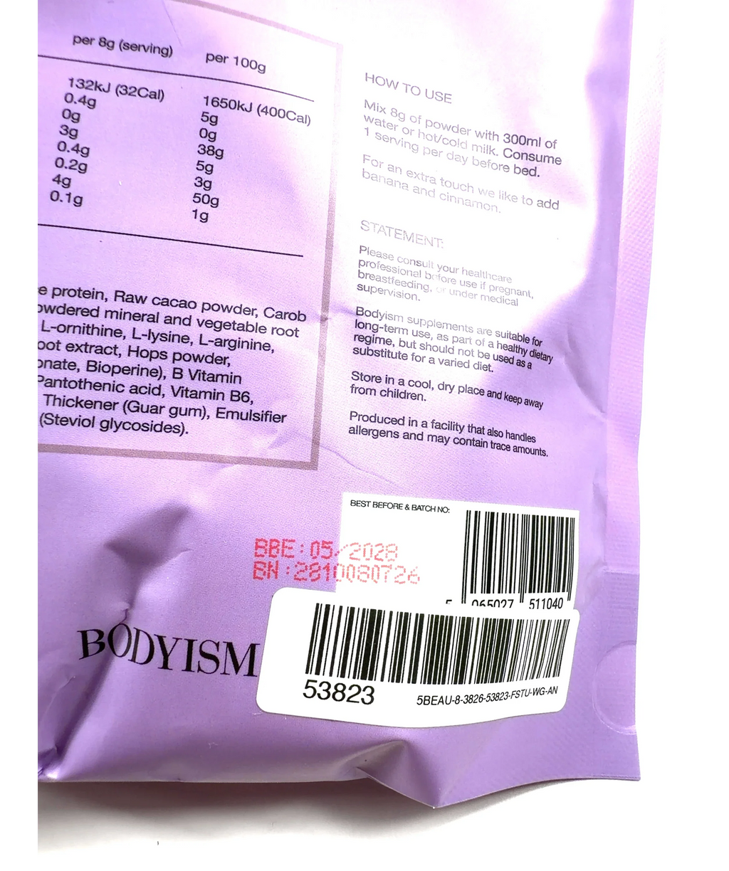 BODYISM sleep Pure Serenity (Serenity: The Sleep Ritual), size 200g — detail