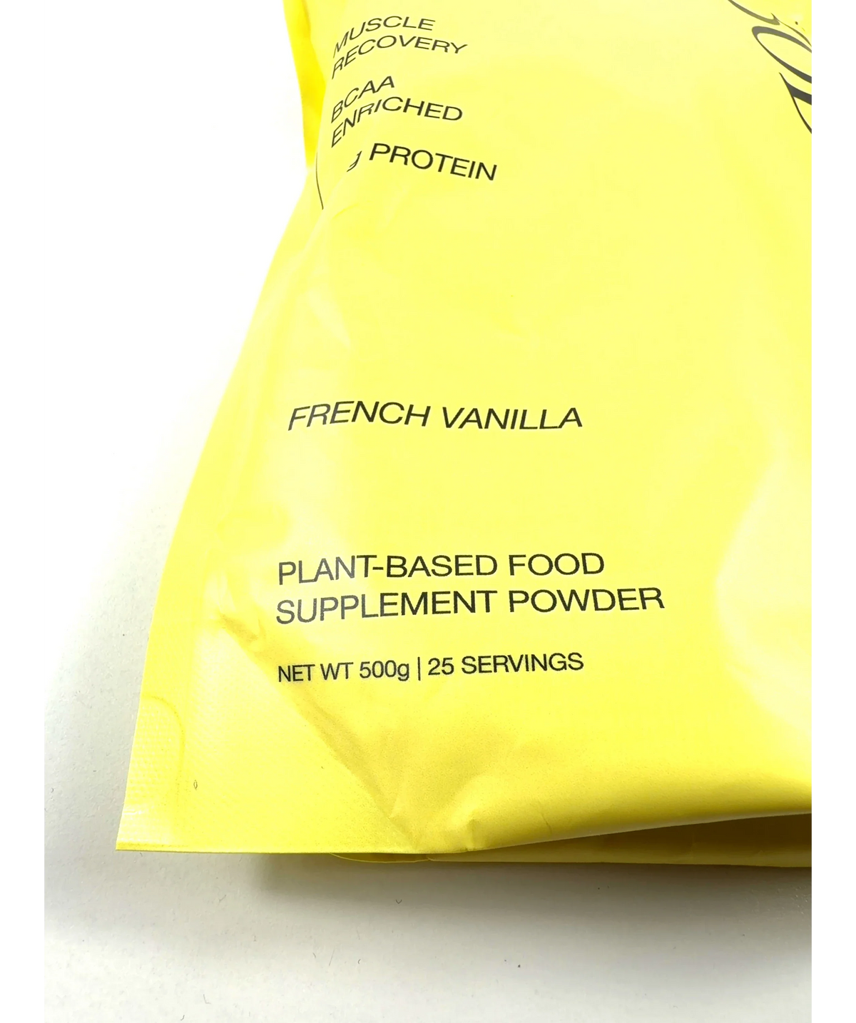 BODYISM FRENCH VANILLA PROTEIN EXCELLENCE, size 500g — care label