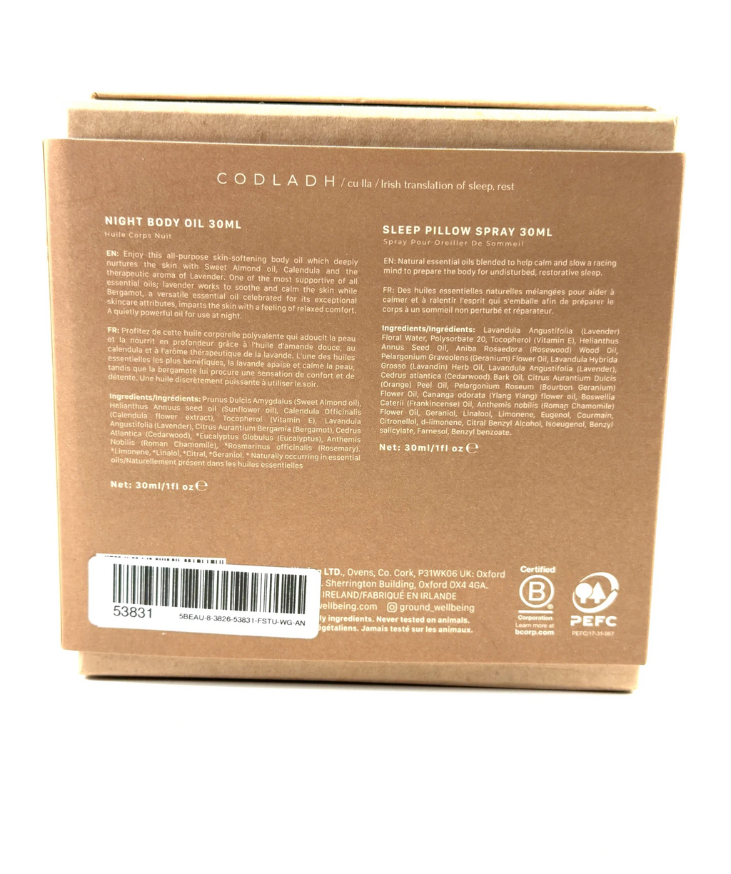 Ground brown Codladh - The Sleep Ritual, size 30ml — detail