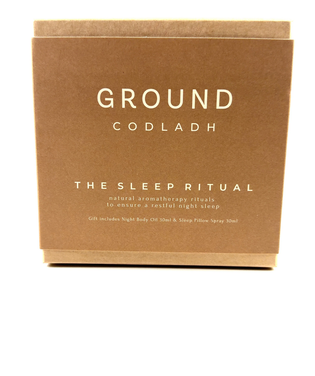 Ground brown Codladh - The Sleep Ritual, size 30ml — label