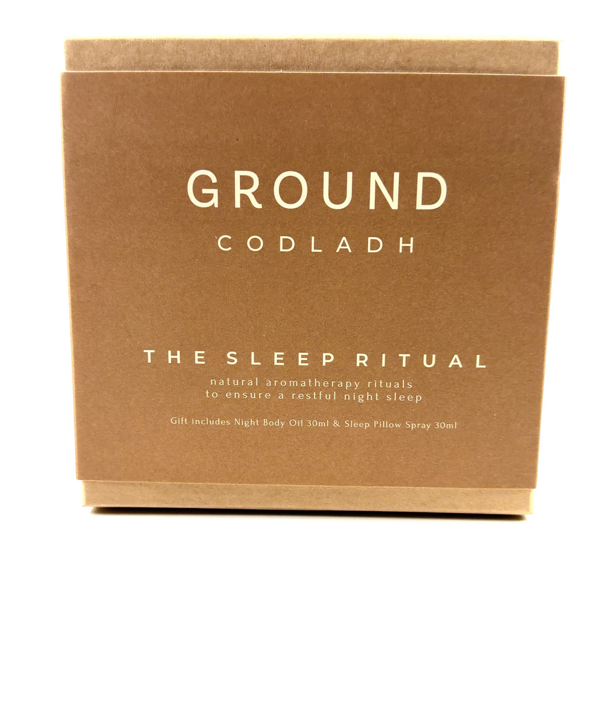 Ground brown Codladh - The Sleep Ritual, size 30ml — label