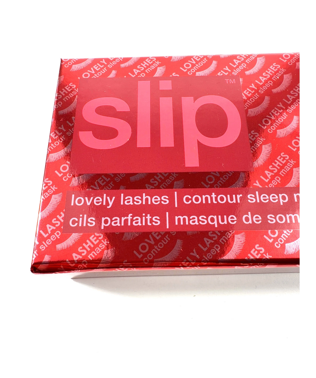 Slip scarlett Silk Contour Sleep Mask — label