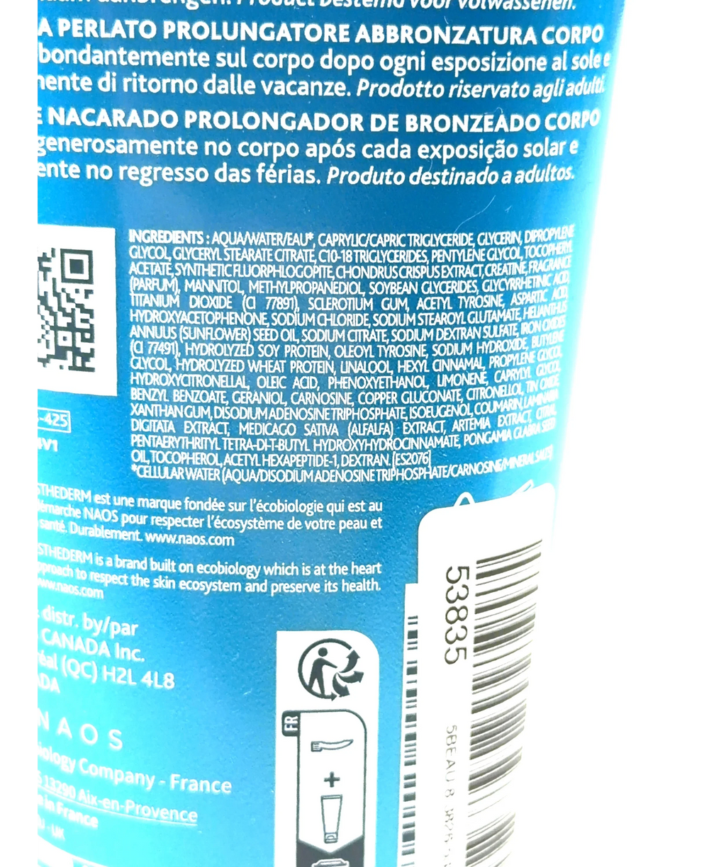 Institut PROLONGATEUR DE BRONZAGE, size 200ml — fabric detail