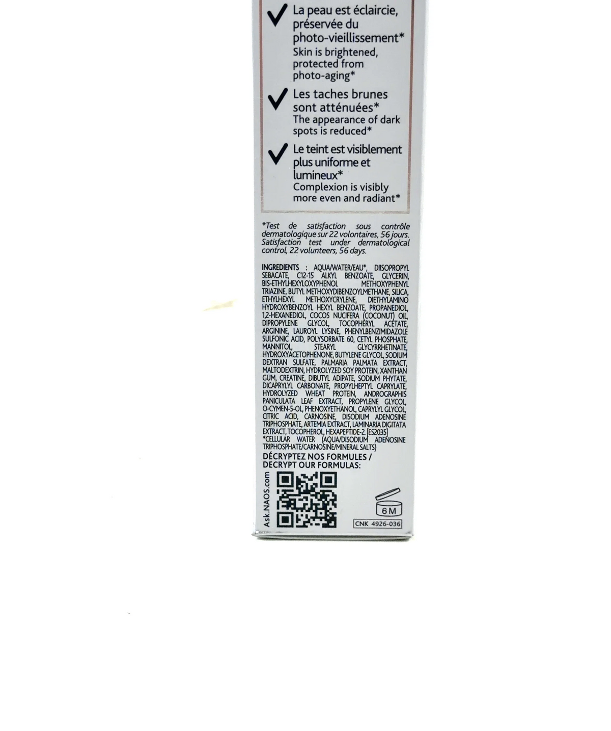 Institut PHOTO REVERSE, size 40ml — fabric detail