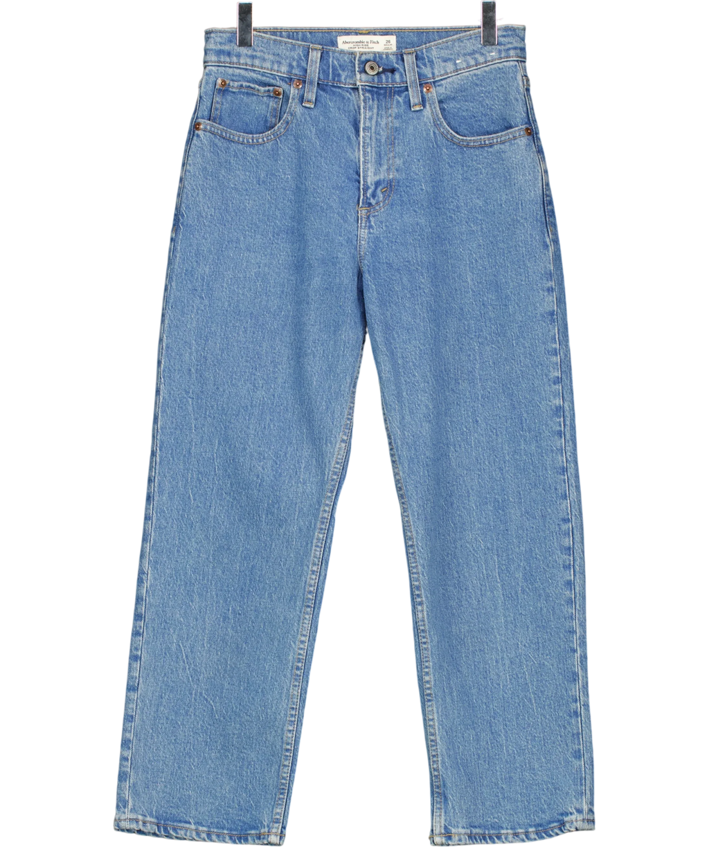 ABERCROMBIE & FITCH Blue Colour, size W26 — front