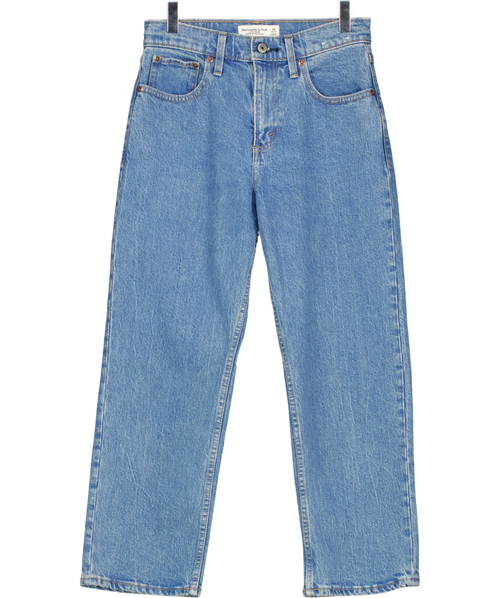 ABERCROMBIE & FITCH Blue Colour, size W26 — front