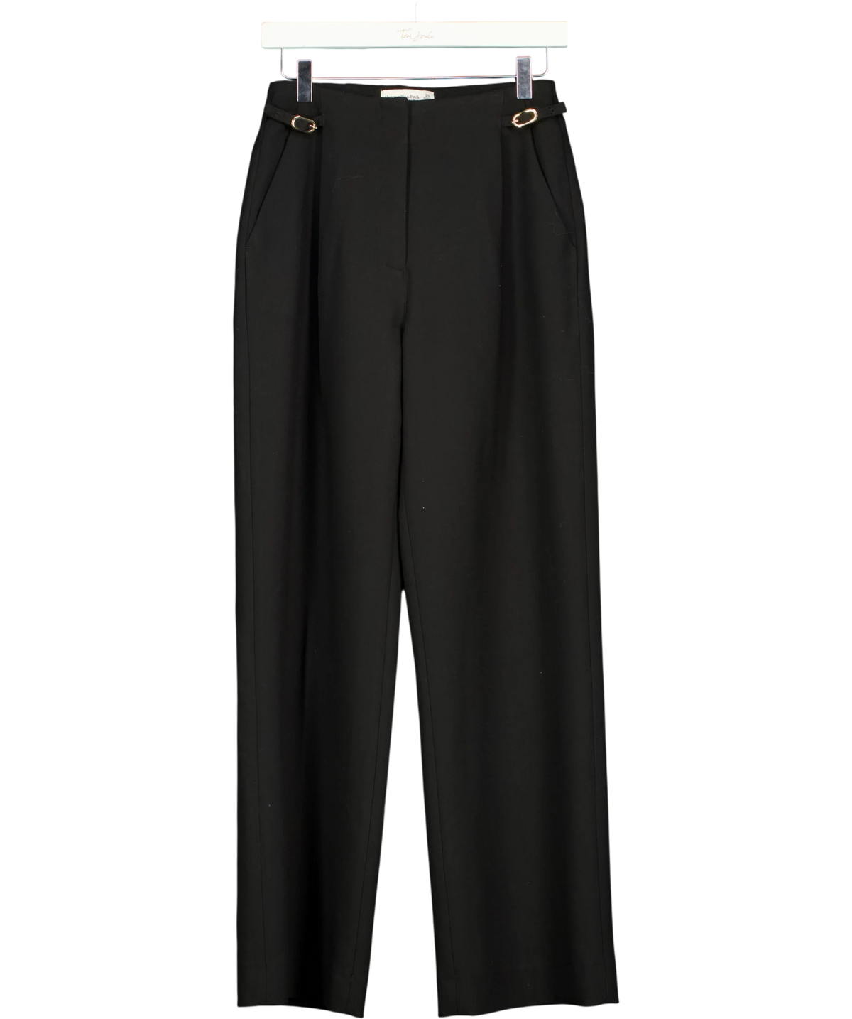 ABERCROMBIE & FITCH Black The A&F Sloane Tailored Pant, size W25 — front
