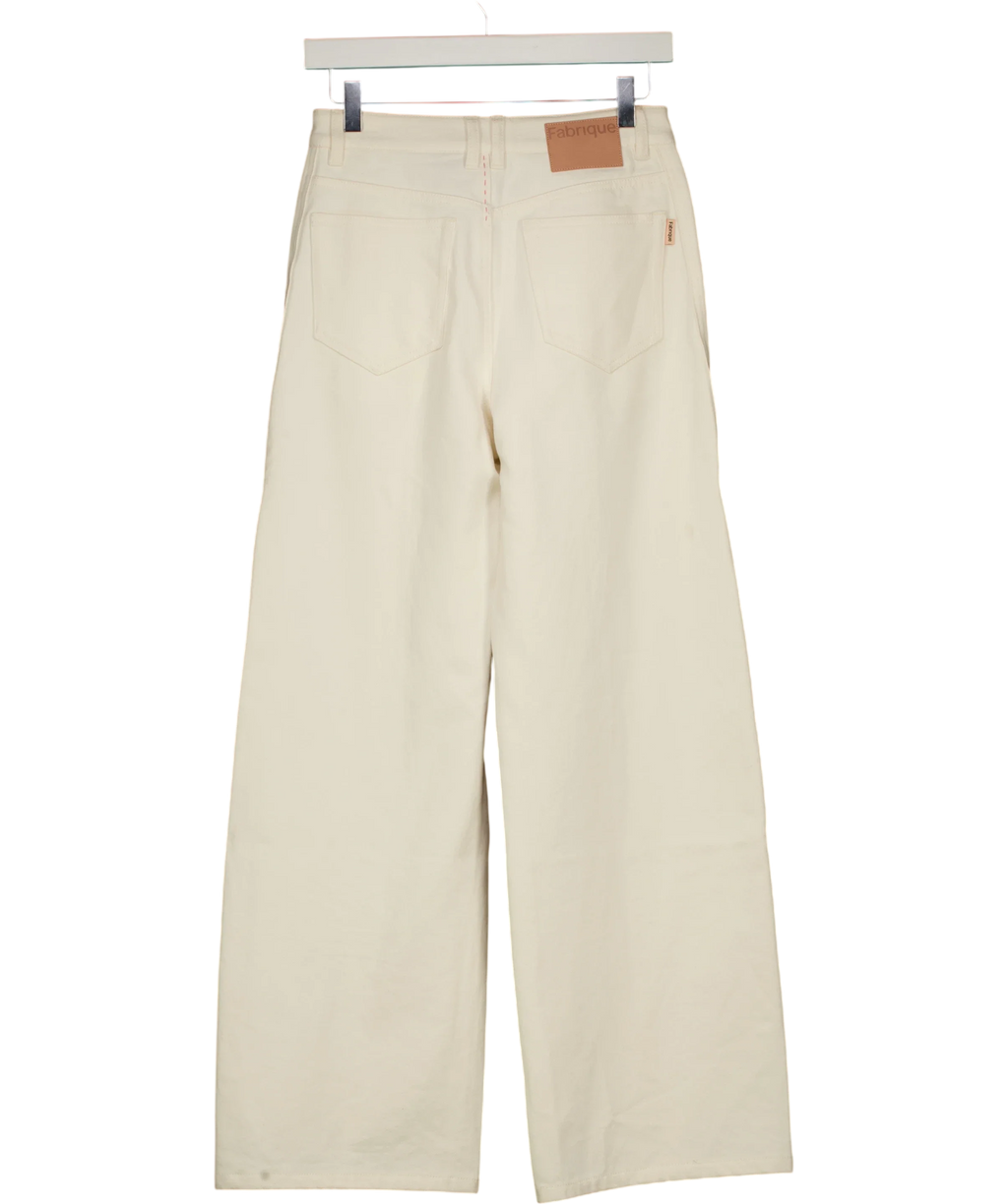 Fabrique Cream Colour, size UK XS — back