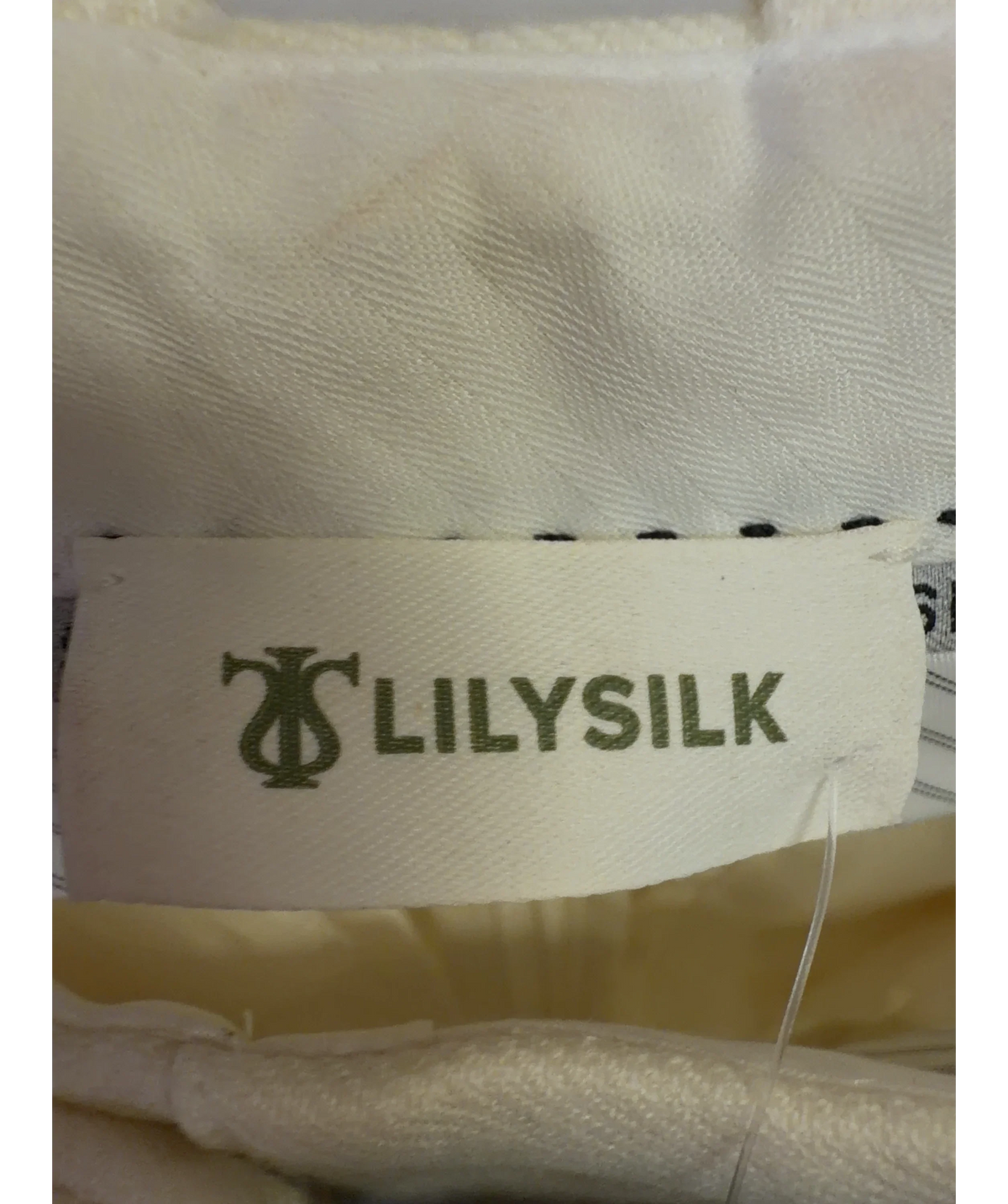 LILYSILK cream Colour, size UK 6 — detail