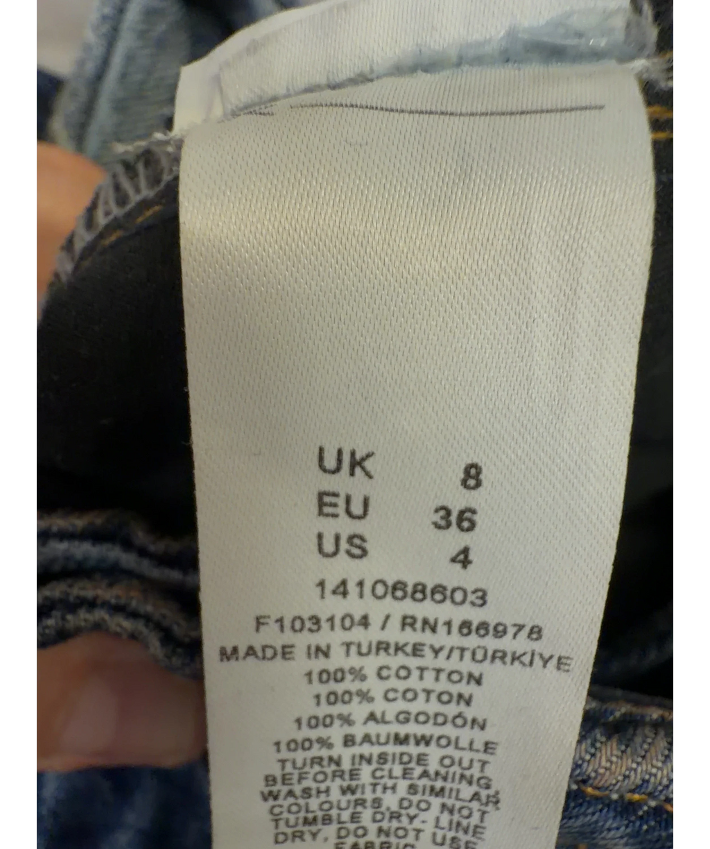 ASOS Blue Colour, size UK 8 — label