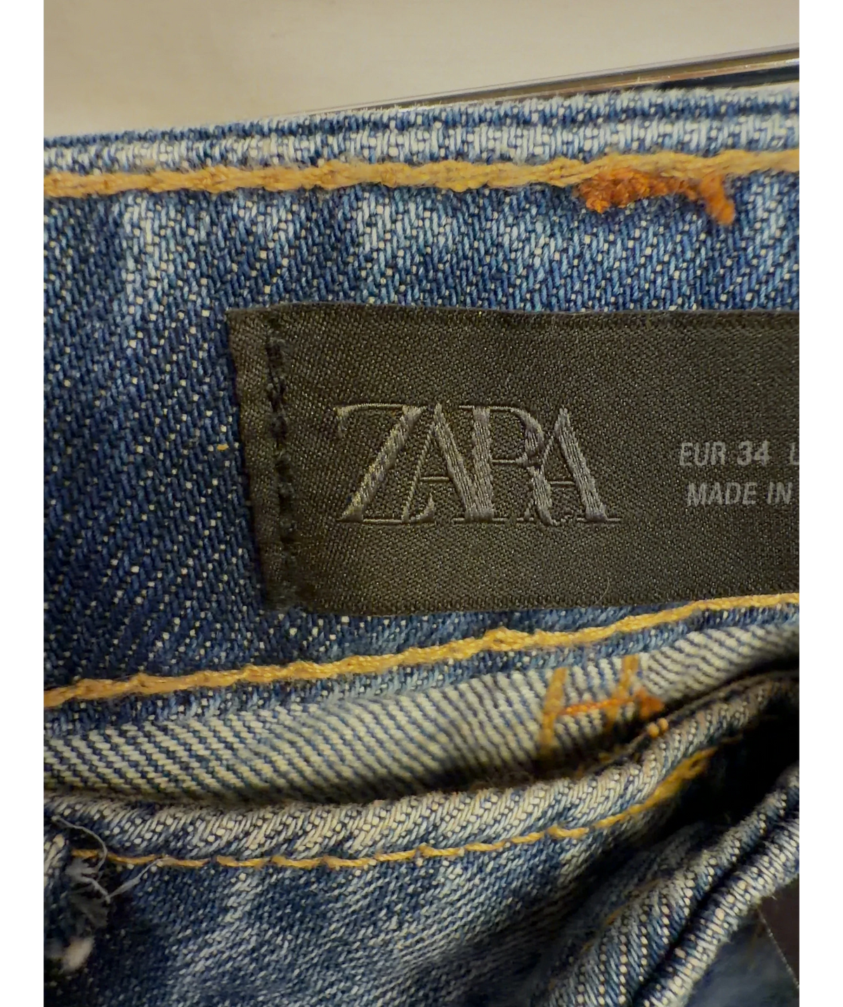 ZARA Blue Colour, size UK 6 — detail