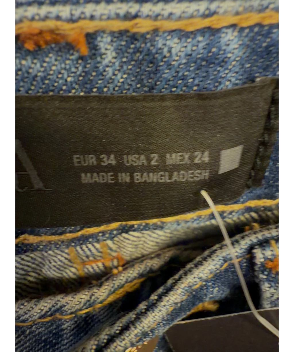 ZARA Blue Colour, size UK 6 — care label