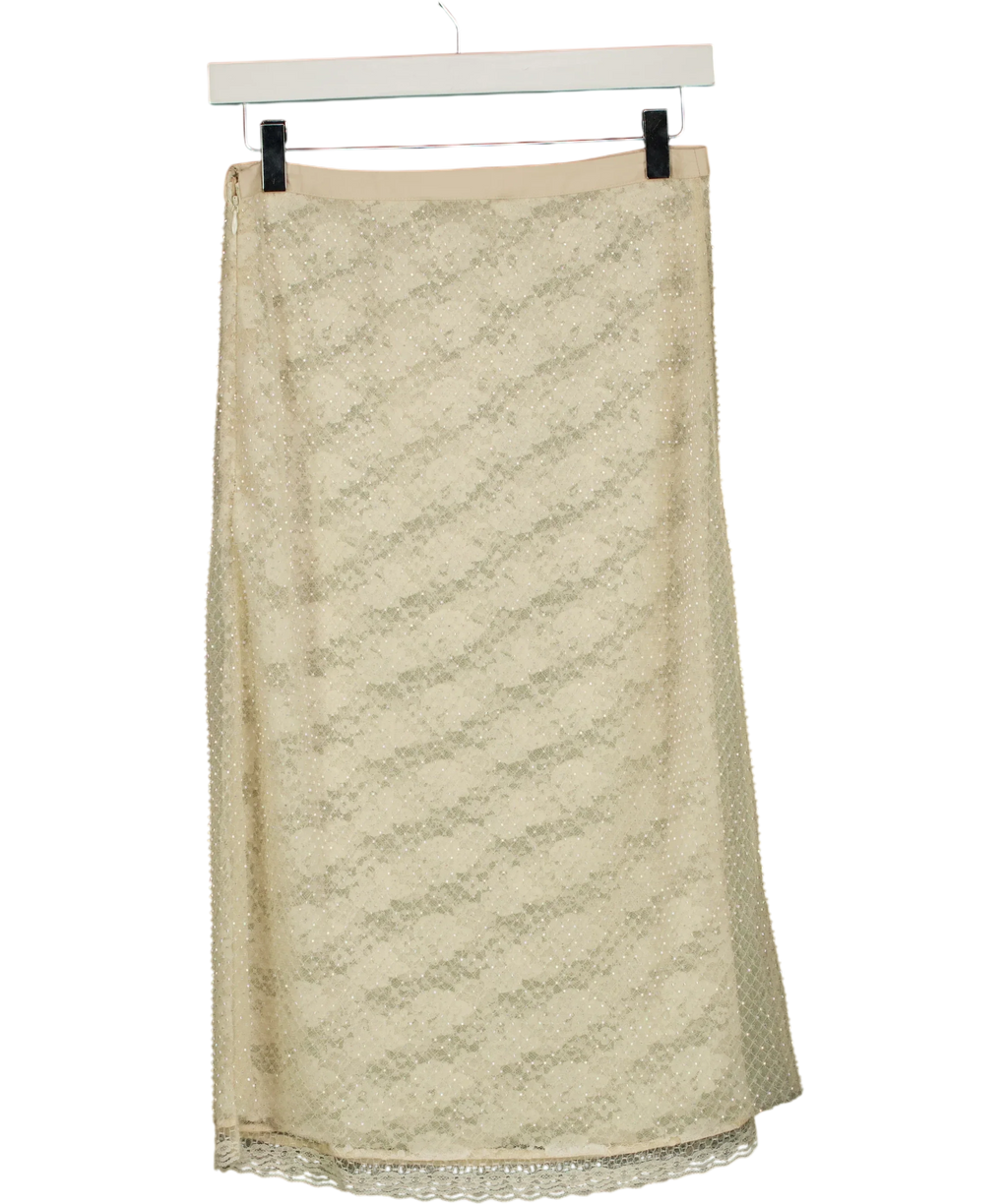 TOPSHOP Cream Colour, size UK 6 — back