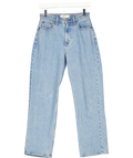 ABERCROMBIE & FITCH light blue The Vintage Straight High Rise, size W25 — front