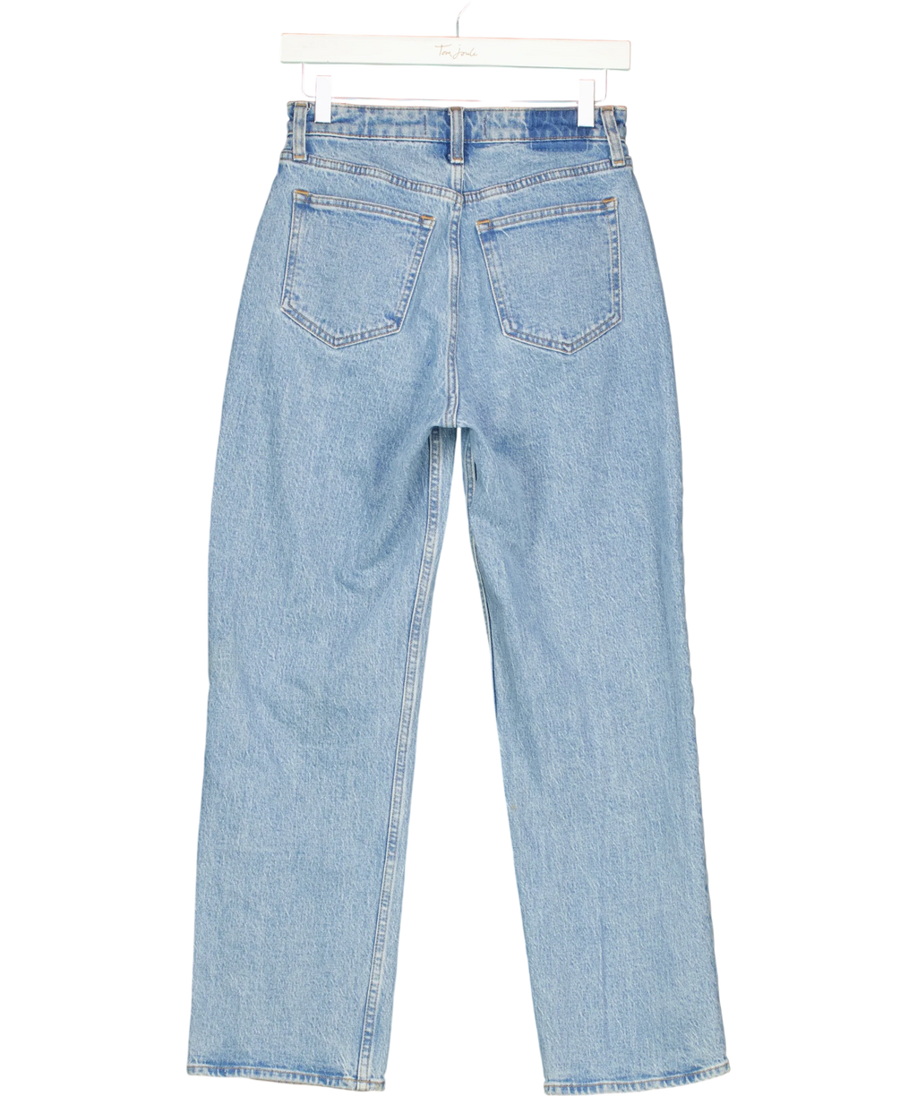 ABERCROMBIE & FITCH light blue The Vintage Straight High Rise, size W25 — back