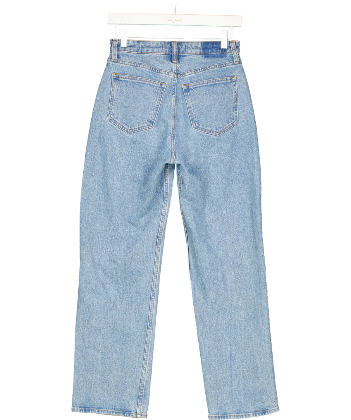 ABERCROMBIE & FITCH light blue The Vintage Straight High Rise, size W25 — back