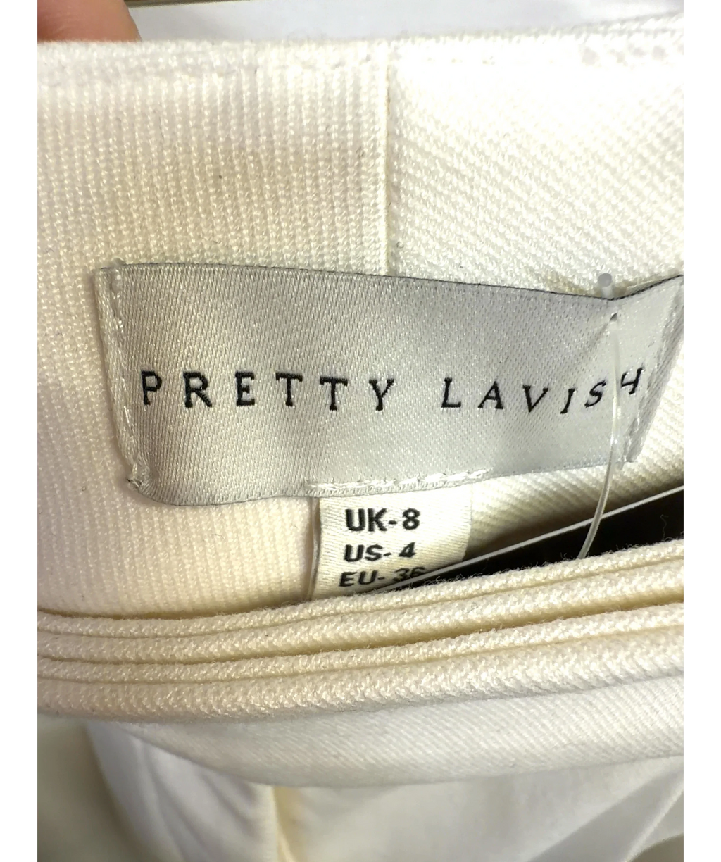 PRETTY LAVISH Cream Colour, size UK 8 — detail