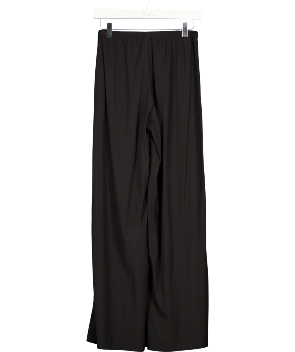 alo yoga Black Breezy Wide Leg Pant (Long), size UK XXS — back