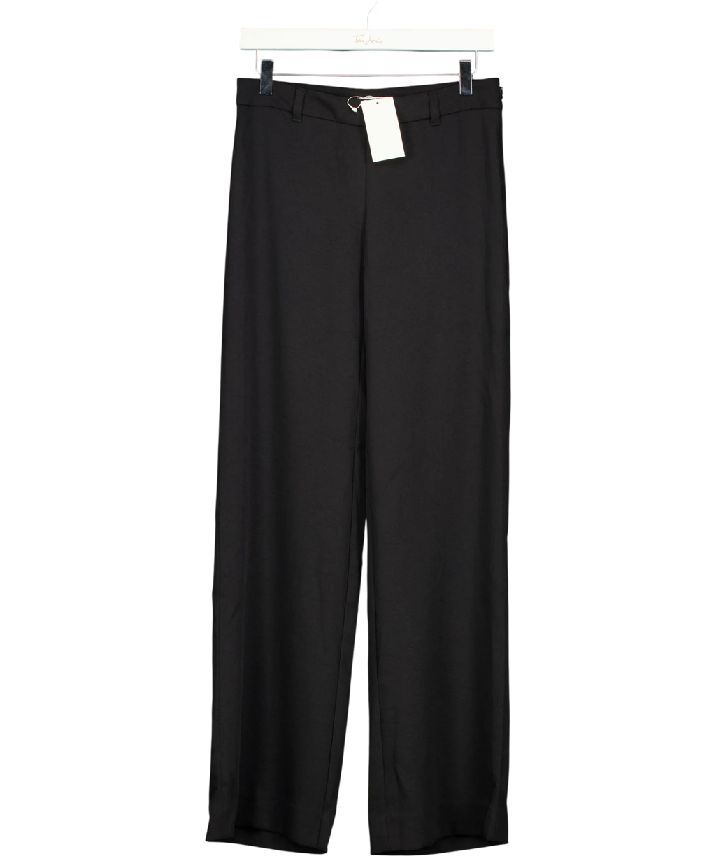 Kookai Black Oyster Core Low Rise Pant, size UK 8 — front