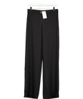 Kookai Black Oyster Core Low Rise Pant, size UK 8 — front