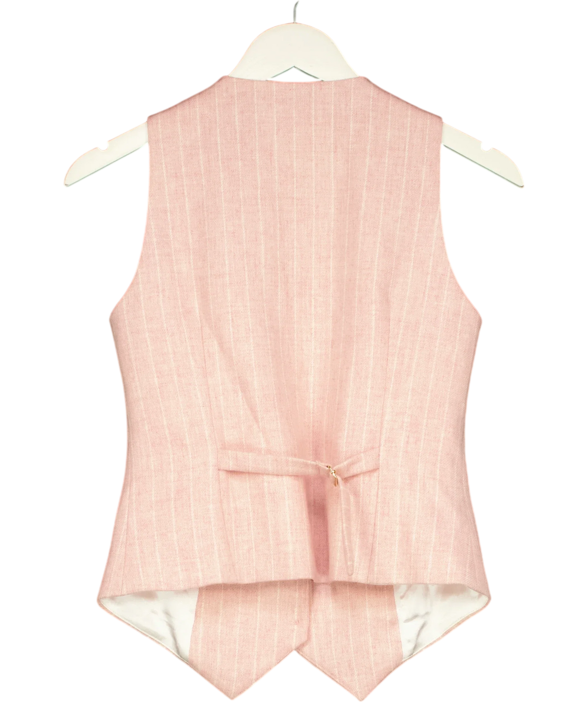 HOLLAND COOPER Pink Hampton Waistcoat, size UK 8 — back