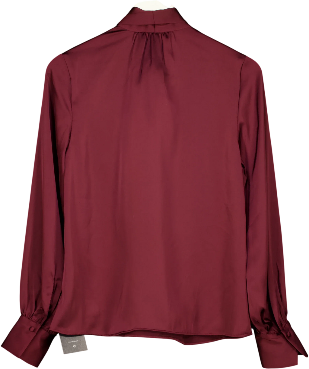 H&M burgundy Colour, size UK S — back
