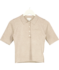 PRETTY LAVISH Beige Colour, size UK S — front