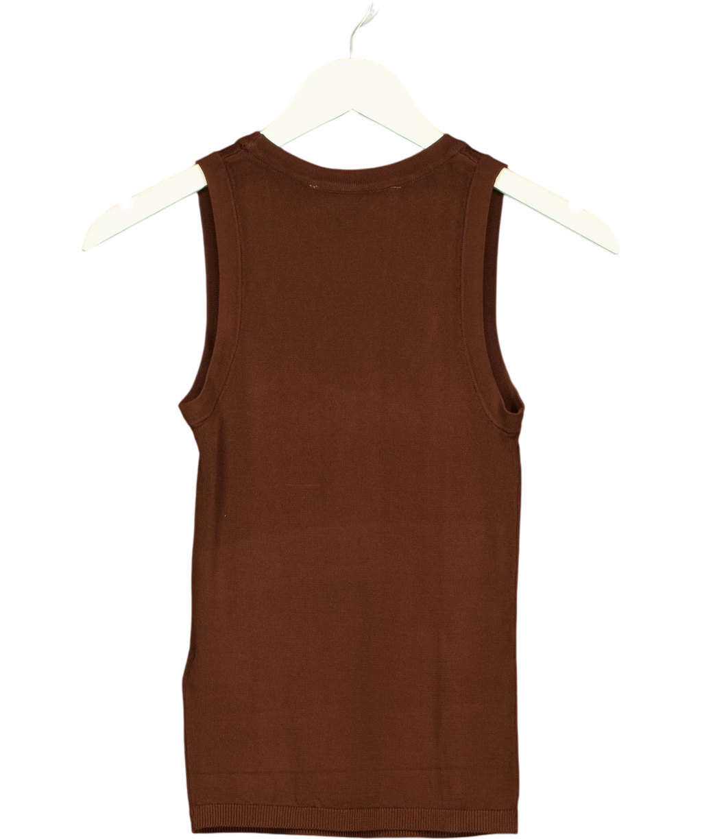ZARA Brown Colour, size UK XS — back