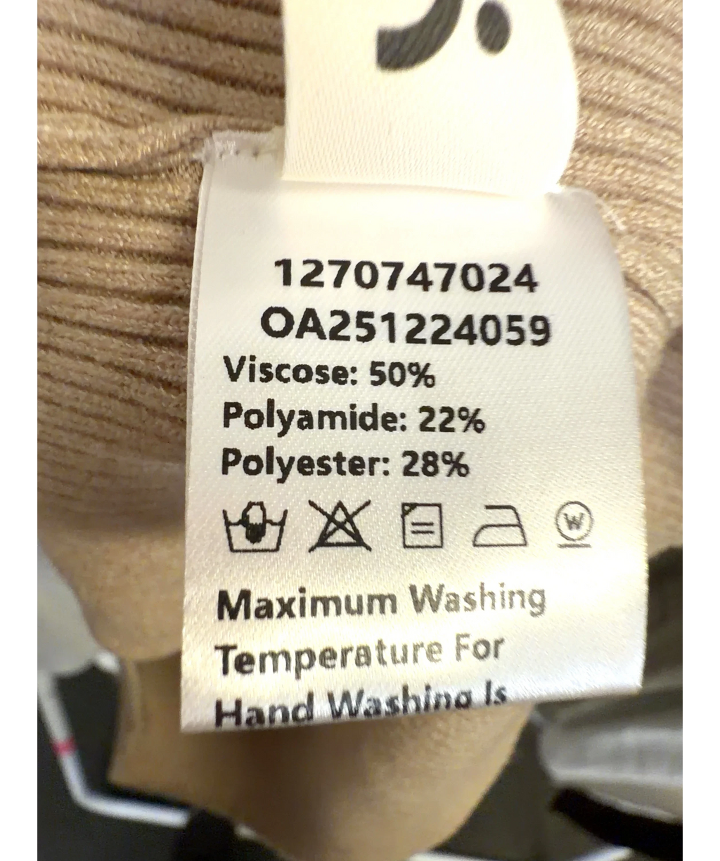 Commense Beige Colour, size UK S — label