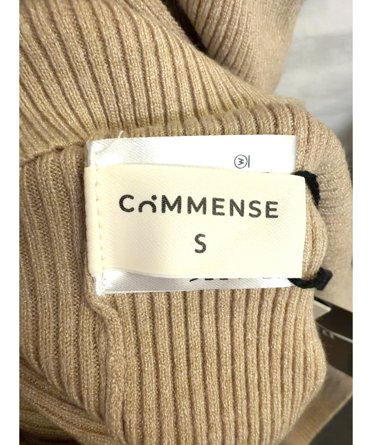 Commense Beige Colour, size UK S — care label