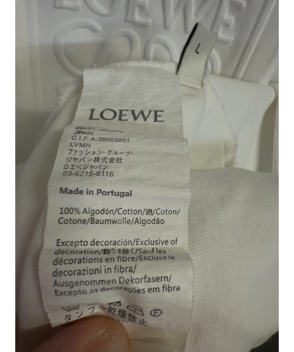 Loewe White Colour, size UK L — label