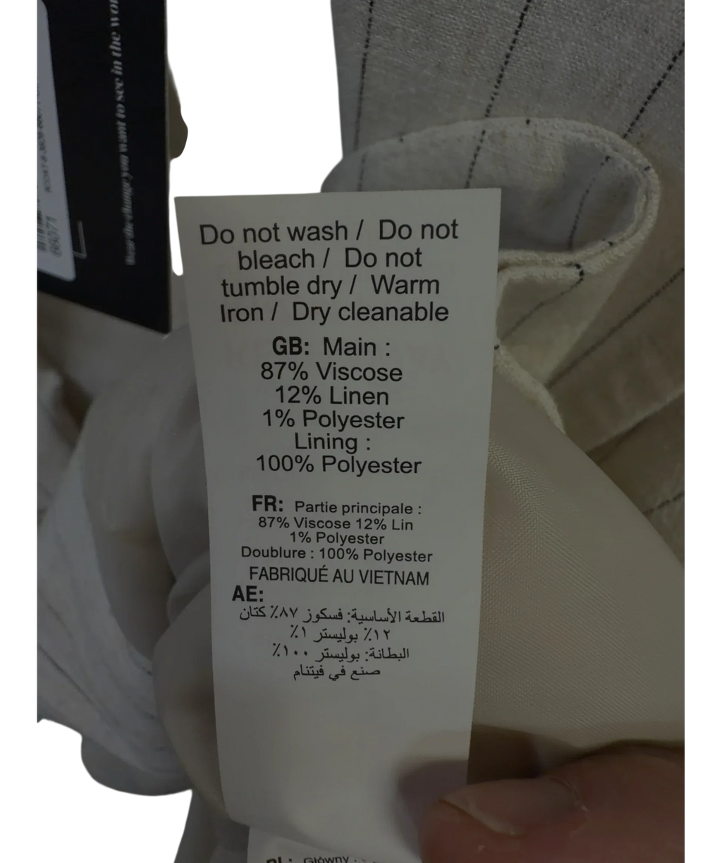 New Look Beige Colour, size UK 8 — fabric detail